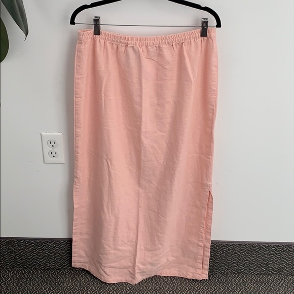 Kathie Lee Collection linen skirt - Picture 4 of 5